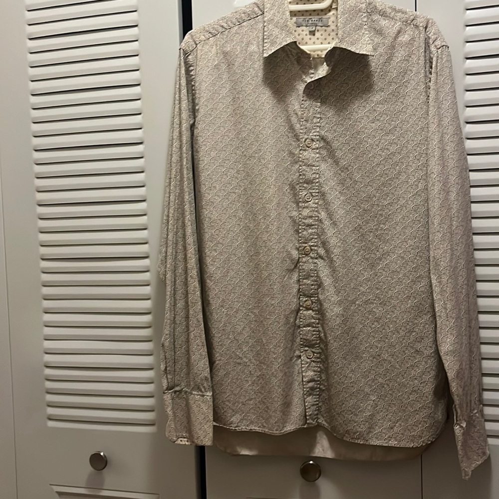 Ted Baker Button Down Men’s Shirt Size 4